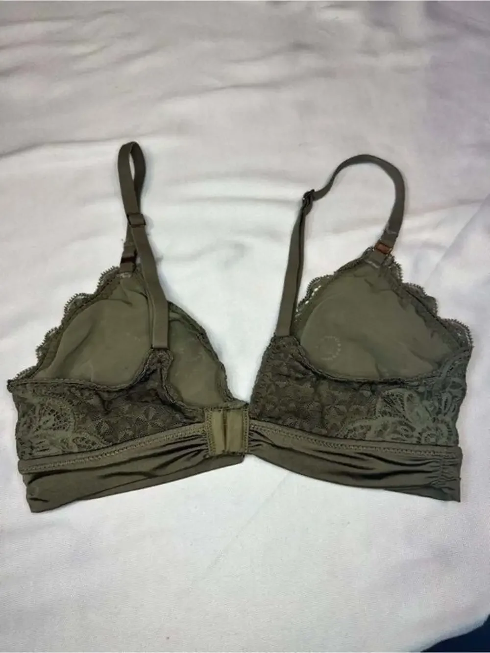 aerie Olive Green Lace‎ Bralette